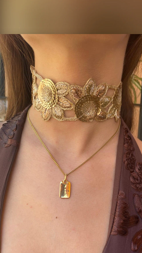 Choker Chrysanthe