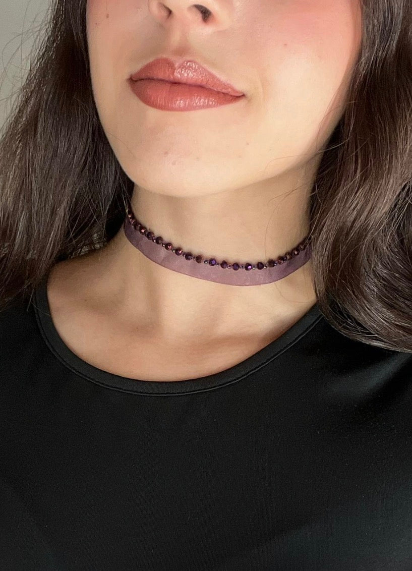 Choker Amatista