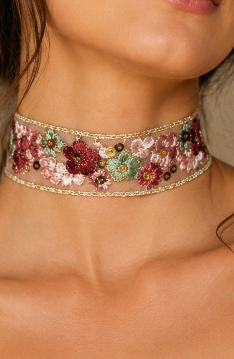 Choker Rosé Sauvage