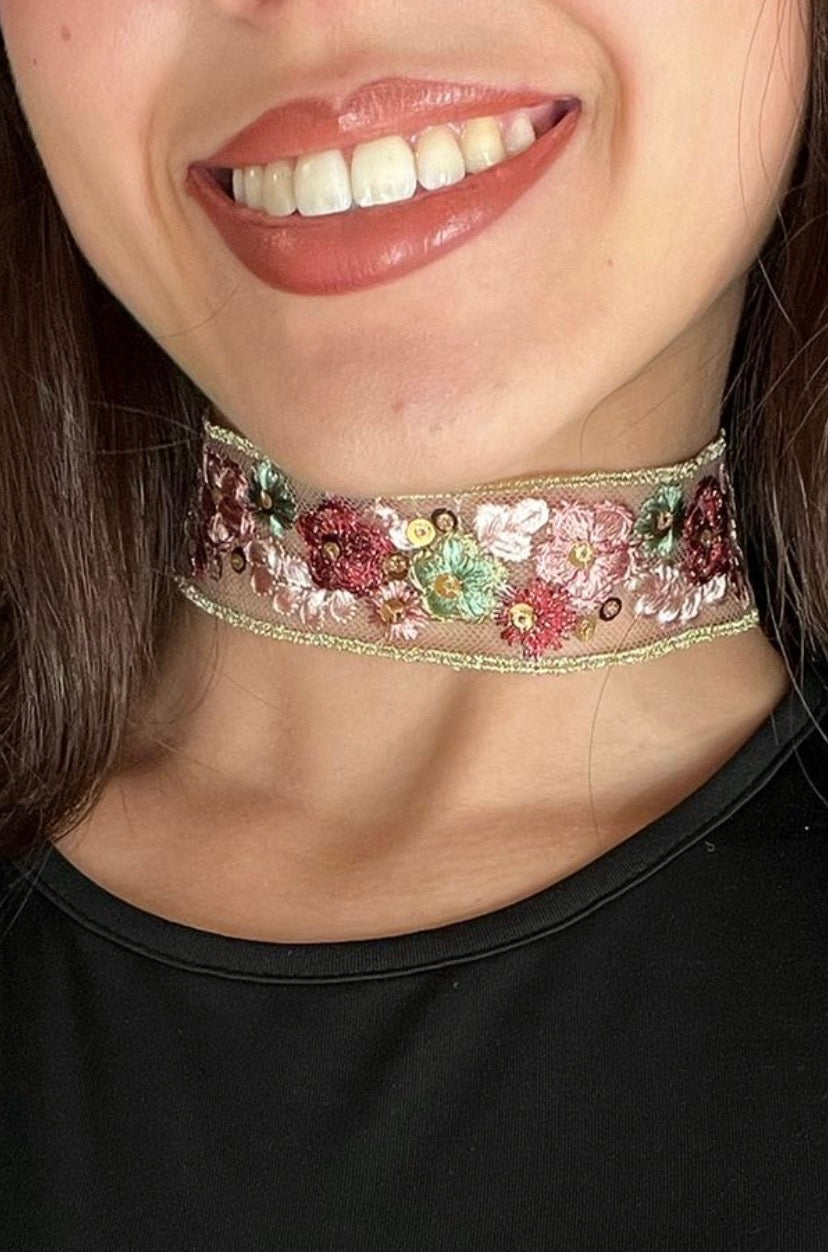 Choker Rosé Sauvage