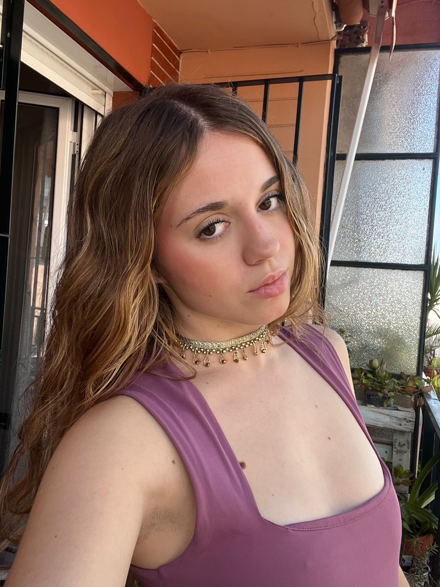 Choker Golden Rain