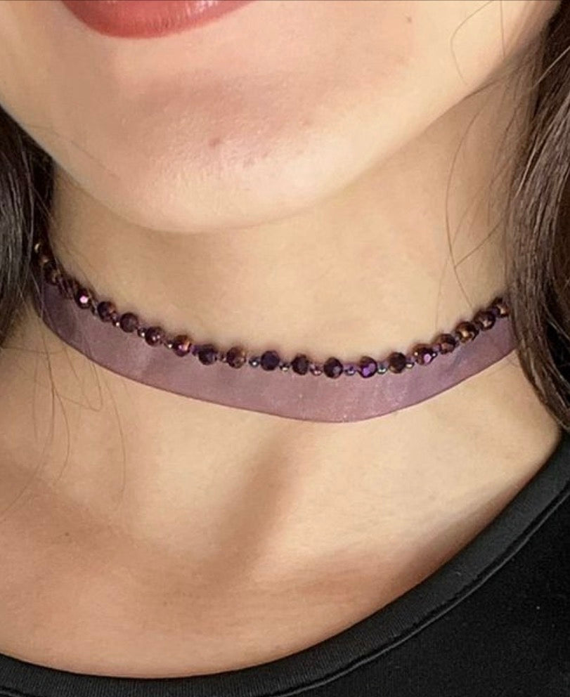 Choker Amatista