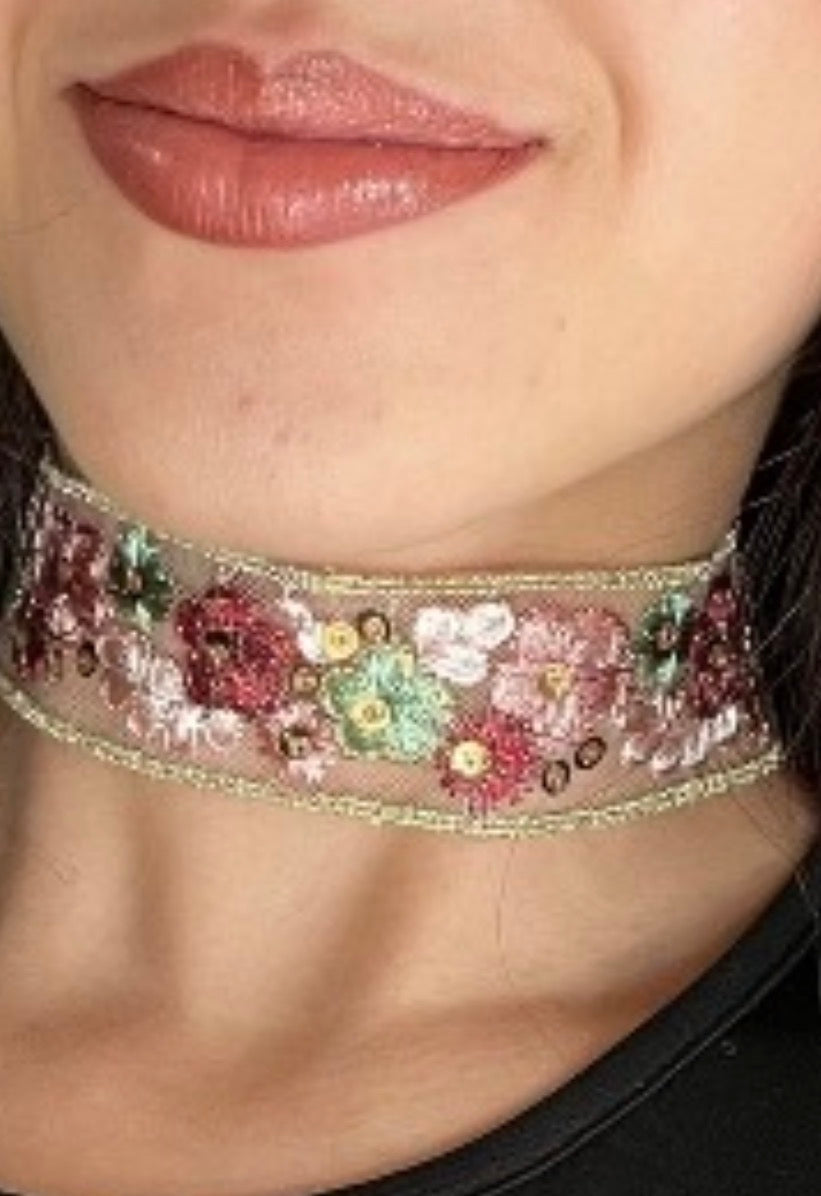 Choker Rosé Sauvage