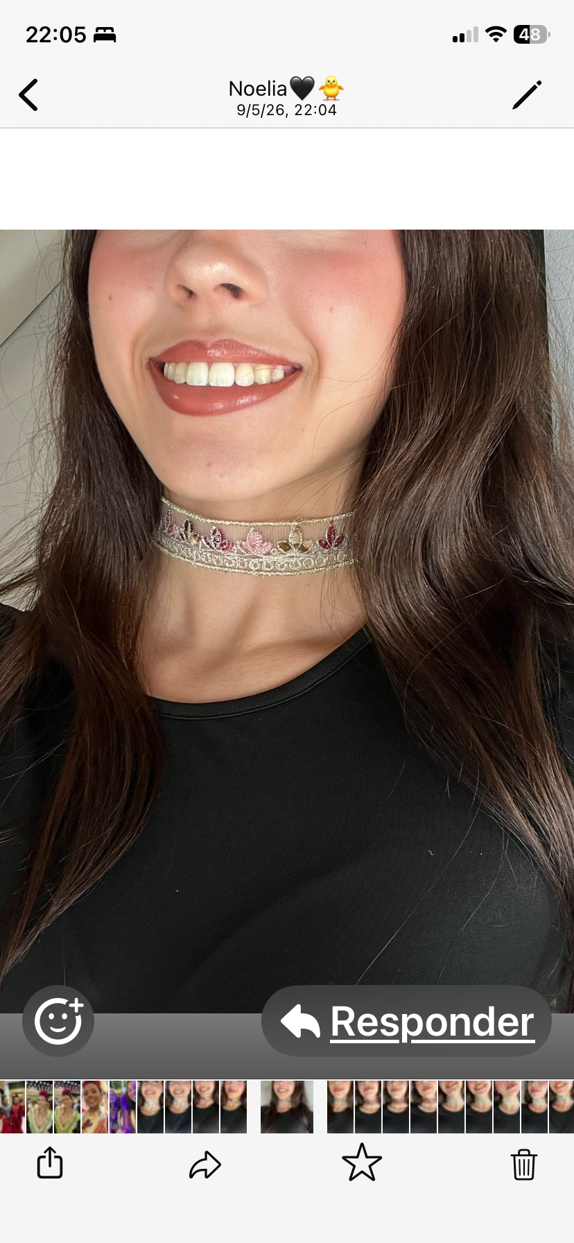Choker Blush Royale