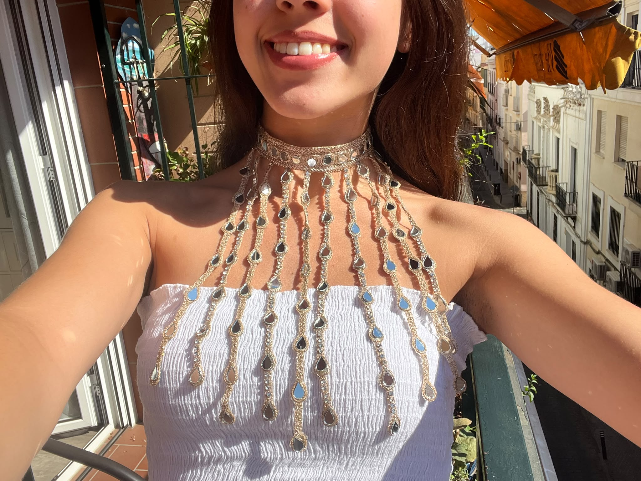 Choker Lluvia de Cristal