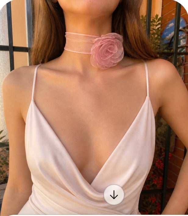 Choker Rosea