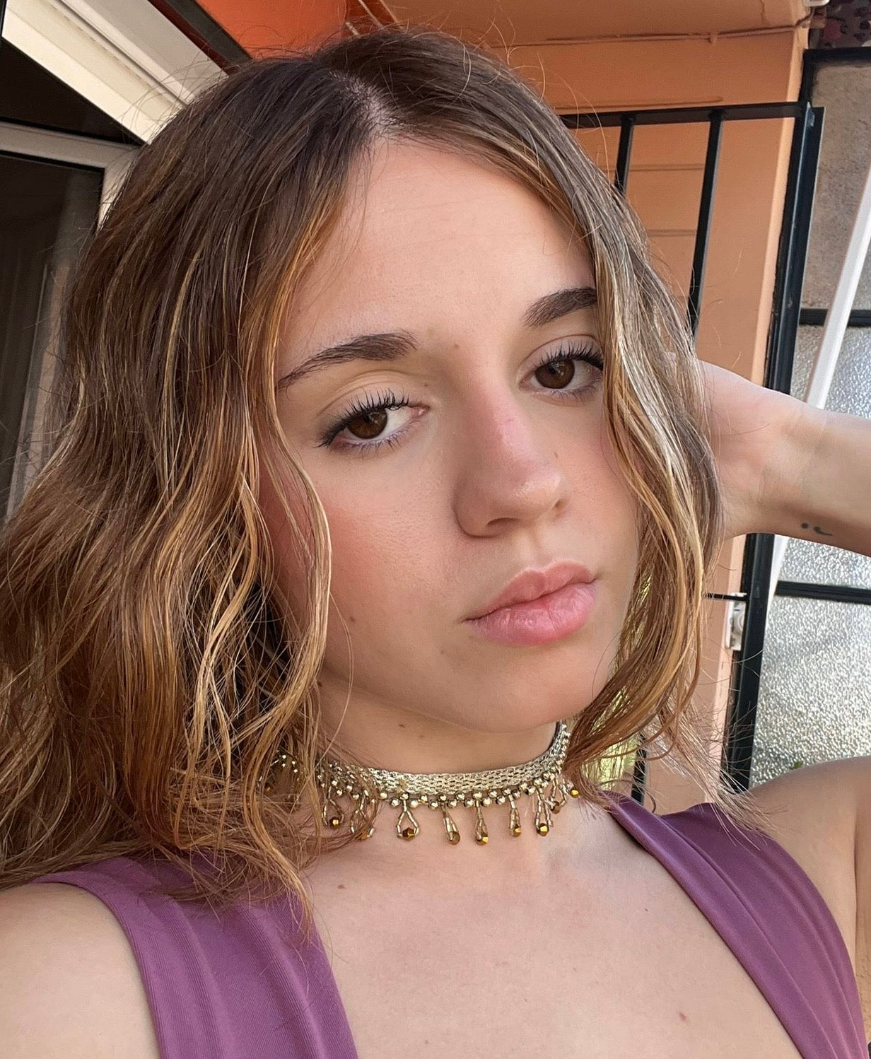 Choker Golden Rain